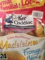 Mängden socker i Madeleines