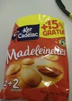 Mängden socker i Madeleinettes