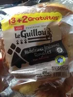Mängden socker i Madeleines Bretonnes Royales
