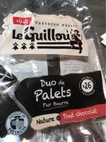 Mängden socker i Duo de Palets Pur Beurre, Nature et Tout Chocolat
