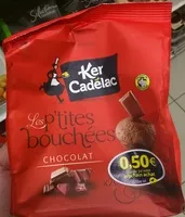 Mängden socker i P'tites Bouchées Chocolat