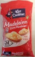 Mängden socker i Madeleines Extra Moelleuses Perles de Sucre