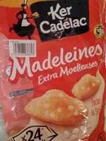 Mängden socker i Madeleines extra moelleuses