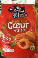 Mängden socker i Madeleine coeur fraise