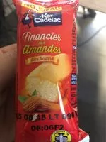 Mängden socker i Financier aux Amandes Pur Beurre