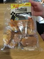 Mängden socker i Madeleine caramel au beurre sale