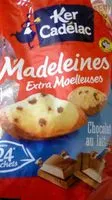 Mängden socker i Madeleines extra moelleuses