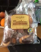 Mängden socker i Madeleines