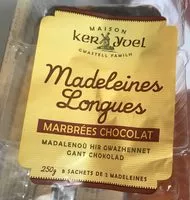 Mängden socker i Madeleines longues