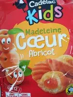 Mängden socker i Madeleine cœur abricot