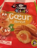 Mängden socker i Madeleine coeur abricot