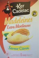 Mängden socker i Madeleines citron