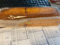 Mängden socker i Quatre-quarts