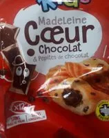 Mängden socker i Madeleines Coeur Chocolat & pépites de chocolat