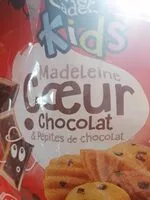 Mängden socker i Madeleine cœur chocolat et pépite de chocolat