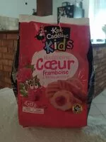 Mängden socker i Madeleine coeur framboise