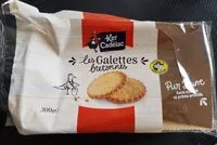 Mängden socker i Galettes bretonnes
