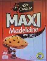 Mängden socker i Maxi Madeleine Maxi Pépites