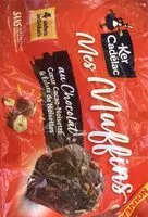 Mängden socker i Mes muffins au chocolat