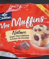Mängden socker i Mes muffins nature coeur pâte à tartiner