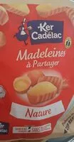 Mängden socker i Madeleines à partager