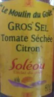 Mängden socker i Gros sel tomate sechée citron