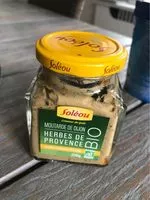 Mängden socker i Moutarde herbes de provence