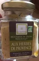 Mängden socker i Moutarde de Dijon aux herbes de Provence