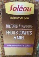 Mängden socker i Moutarde a l'ancienne fruit confits et miel