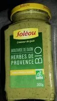 Mängden socker i Moutarde de dijon aux herbes de provence