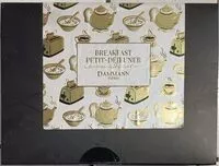 Mängden socker i Breakfast petit-dejeuner assortiment de 20 sachets Cristal