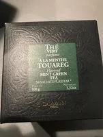 Mängden socker i Thé Vert à La Menthe Touareg. Dammann Frères.