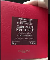 Mängden socker i Carcadet Nuit d'été