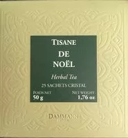 Mängden socker i Tisane de Noël