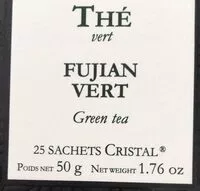 Mängden socker i The vert fujian