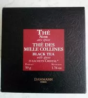 Mängden socker i Thé noir aux épices