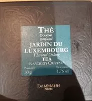 Mängden socker i Thé parfumé Jardin du Luxembourg