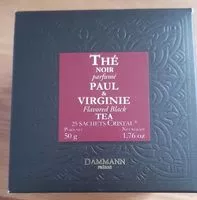 Mängden socker i Thé noir parfumé Paul&Virginie