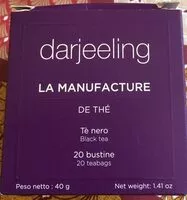 Mängden socker i Darjeeling