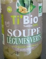 Mängden socker i Soupe légumes verts