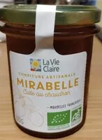Mängden socker i Confiture artisanale de mirabelles cuite au chaudron