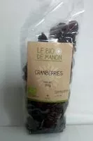 Mängden socker i Cranberries