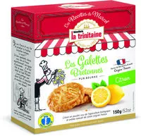 Mängden socker i Les galettes bretonnes pur beurre au citron - Les Recettes de Marcel - 150g