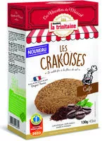 Mängden socker i Les Crakoises au café-Les Recettes de Marcel-130g