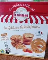Mängden socker i Les Galettes et Palets bretons