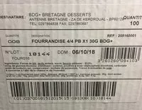 Mängden socker i Fourrandise