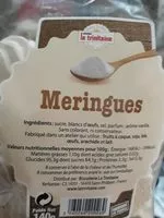 Mängden socker i Meringues