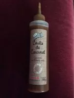 Mängden socker i Coulis de caramel
