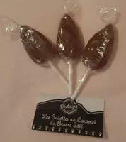 Mängden socker i Sucettes caramel Breizh