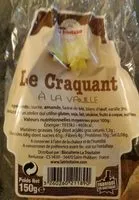Mängden socker i Le craquant à la vanille